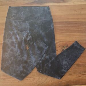 Lululemon Align Dark Tie-Dye Leggings